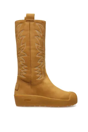 Bally Montana Women's 6302965 Brown Leather Knee-High Boots Social Butterfly