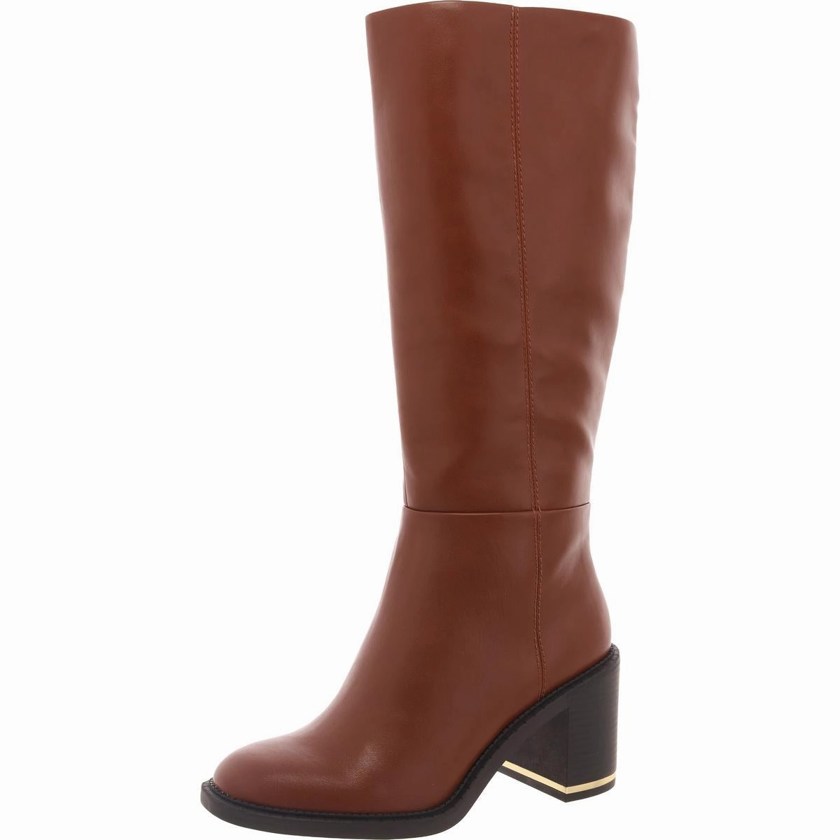 Banta Womens Faux Leather Round Toe Knee-High Boots Snow Ready Mud Resistant Outdoor Trek