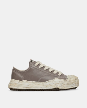 Anti Friction Insole Hank OG Sole Silicon Coating Canvas Low Sneakers Gray