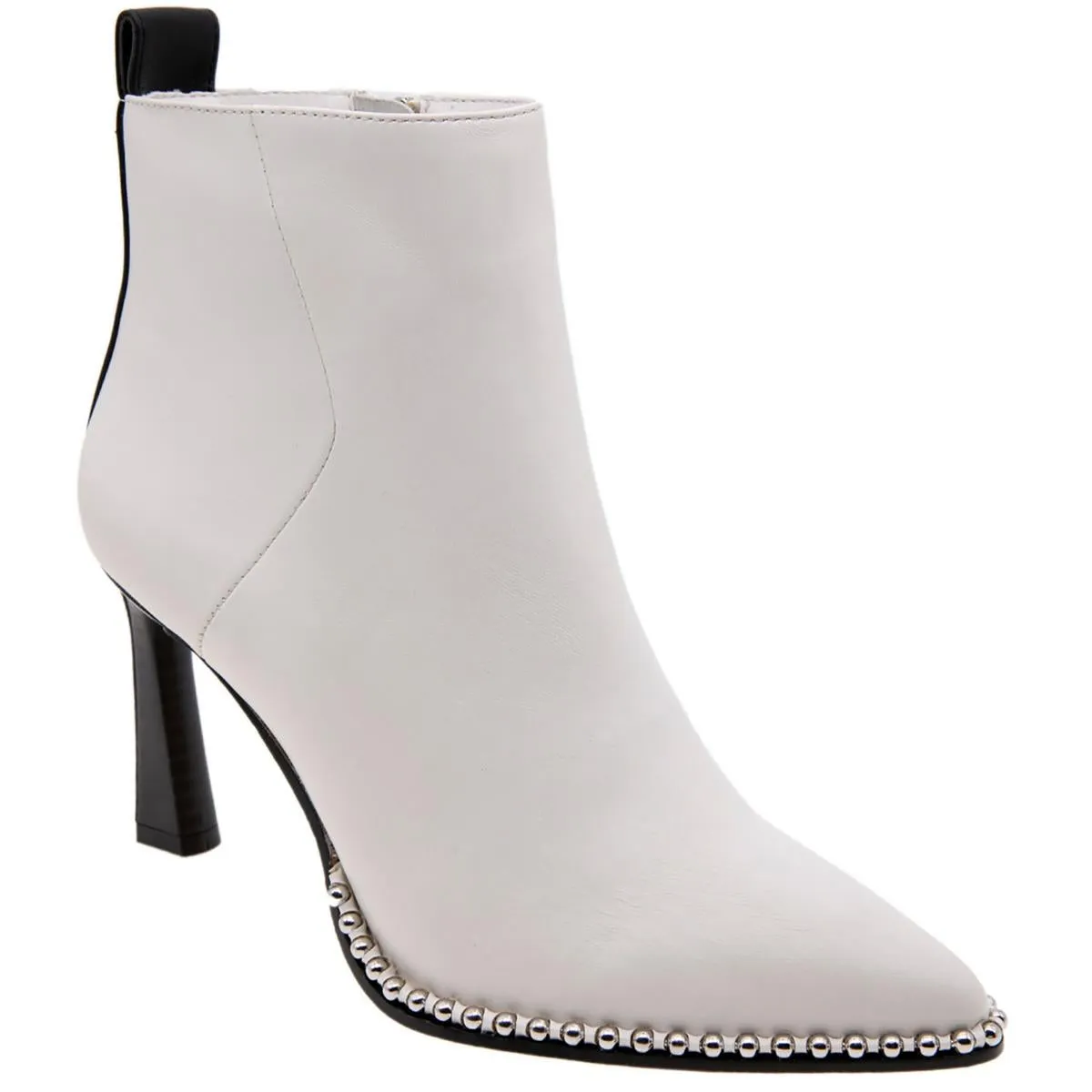 Beya Womens Beaded Pointed Toe Booties Chic Style