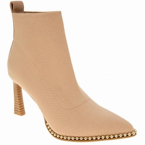 Stable Step Beya Womens Embellished Knit Booties