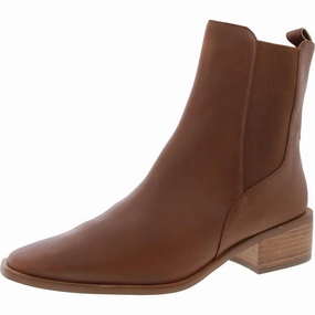 BHFO Womens Zipper Manmade Ankle Boots Waterproof City Walking