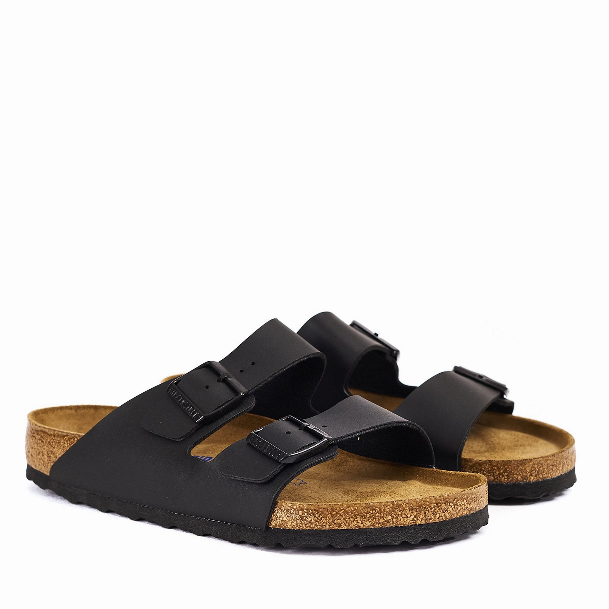 Summer cool Birkenstock Arizona Black Birko-Flor
