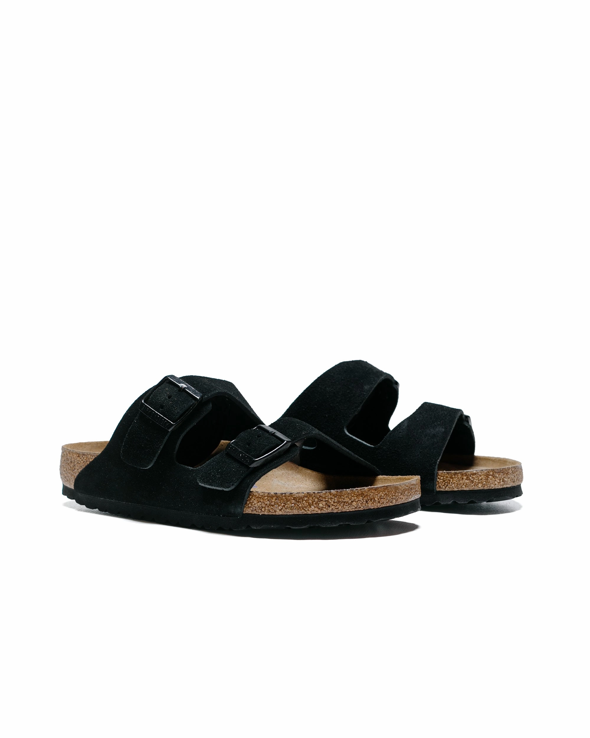 Birkenstock Arizona Black Suede Game Edge