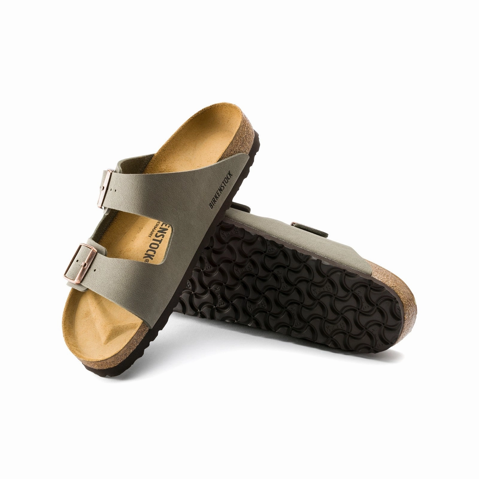 Birkenstock Arizona (Stone Birkibuc) Men's Sandals 151211 Cross City