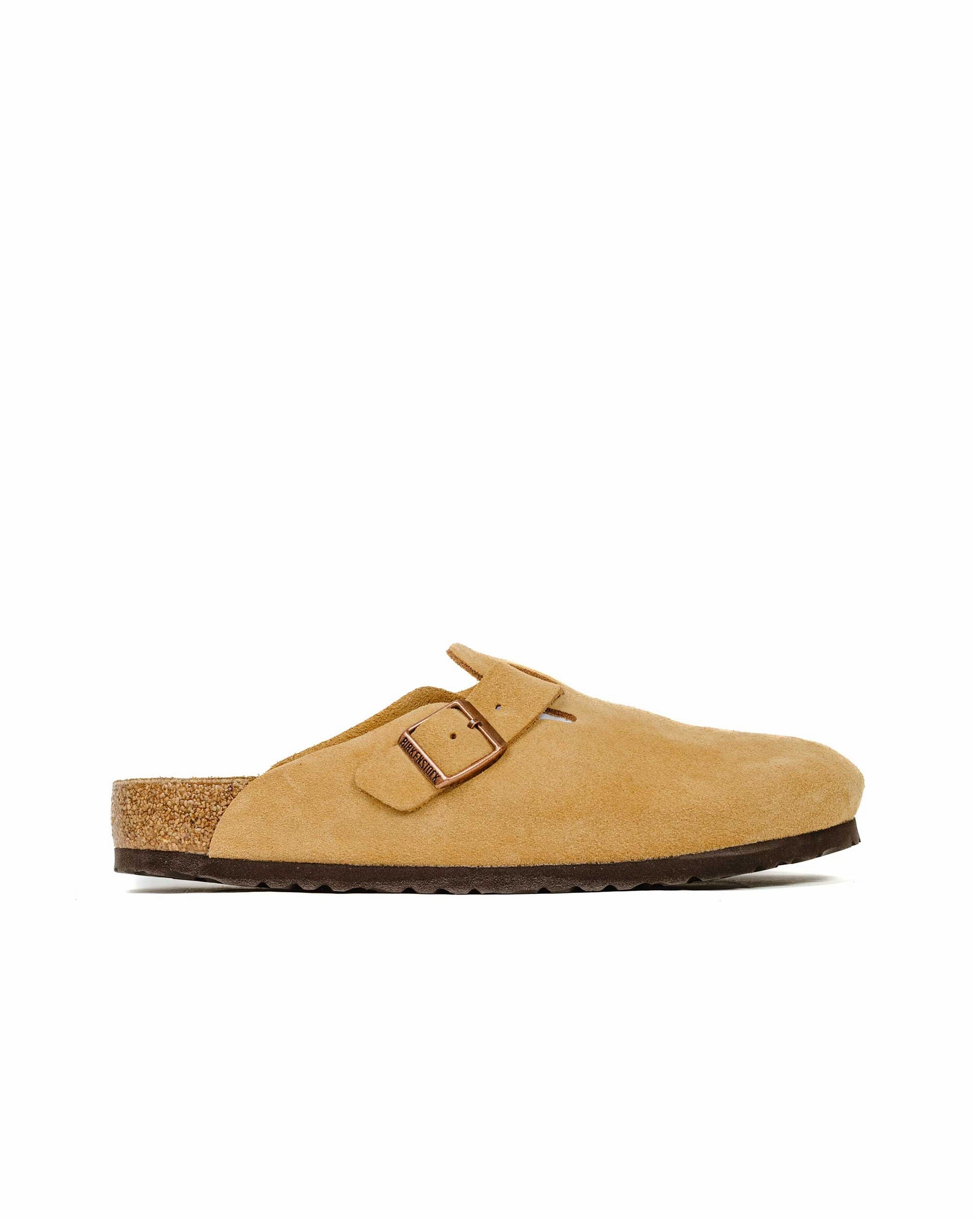 Arch Support Daily Walk Star Mood Birkenstock Boston Latte Cream Suede