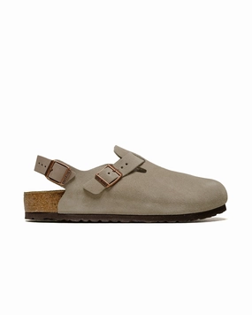 Birkenstock Tokio Suede Taupe Dad Style