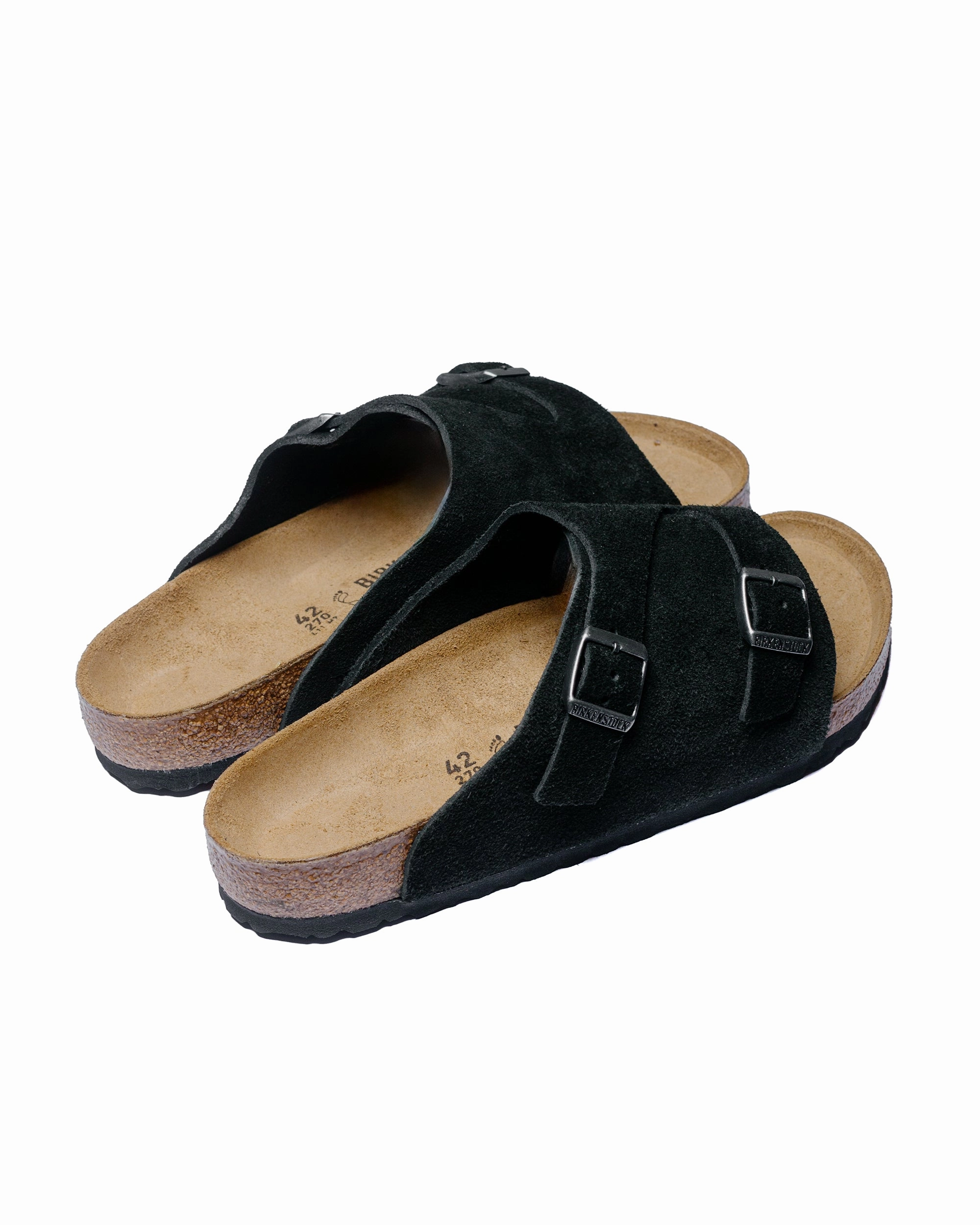 Crystal Glow Birkenstock Zurich Suede Black