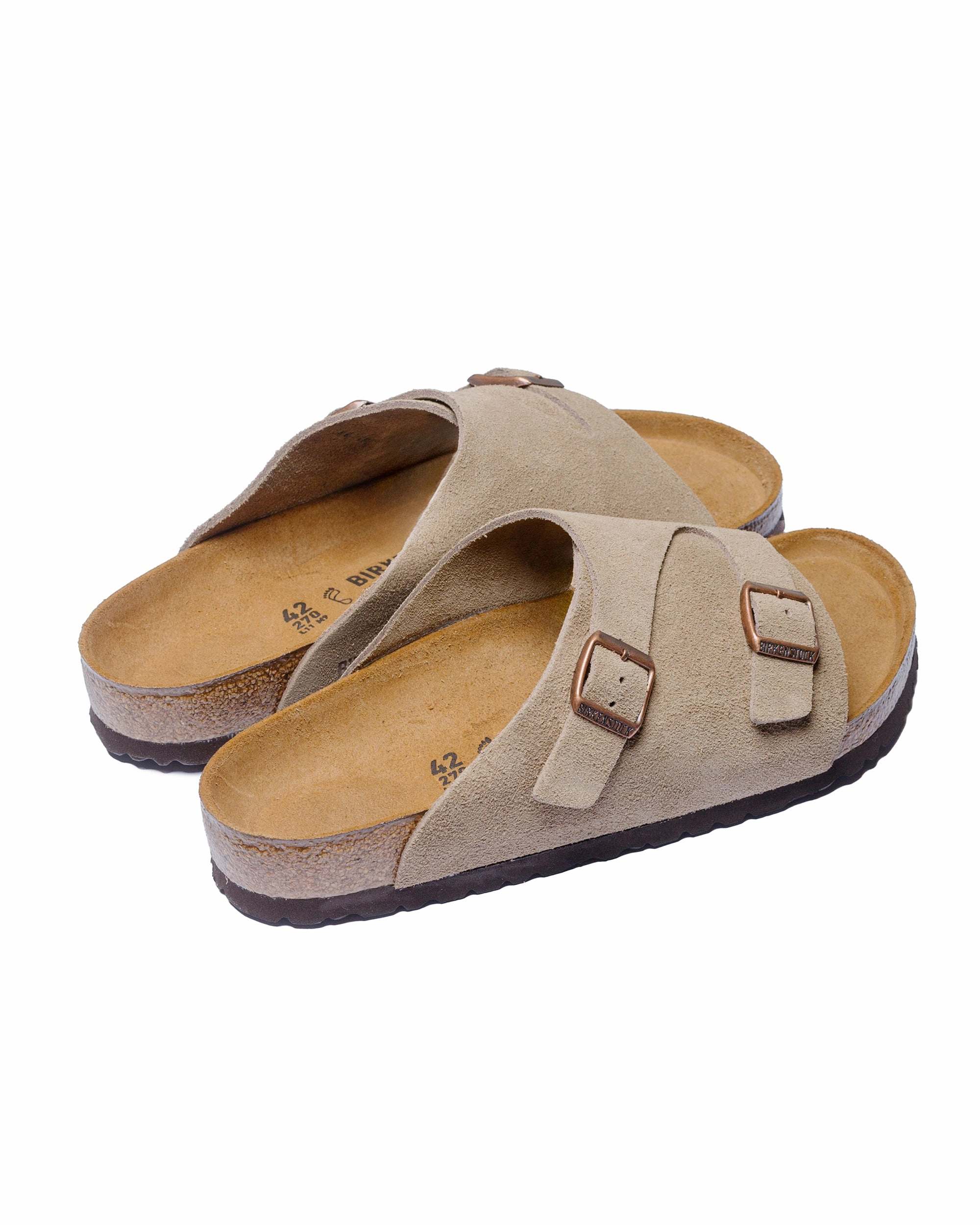 Trendy Birkenstock Zurich Suede Taupe