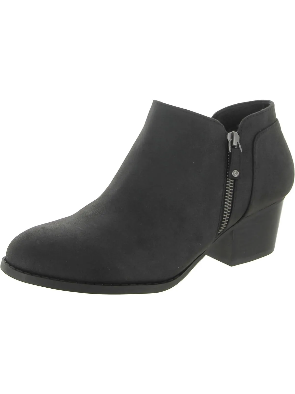 High-Quality Leather Dream Walk Blake Zip Womens Faux Leather Embossed Shooties