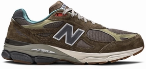 city - running upcycled - material - feature shoes Bodega x 990v3 Made In USA 'Anniversary' - M990BD3