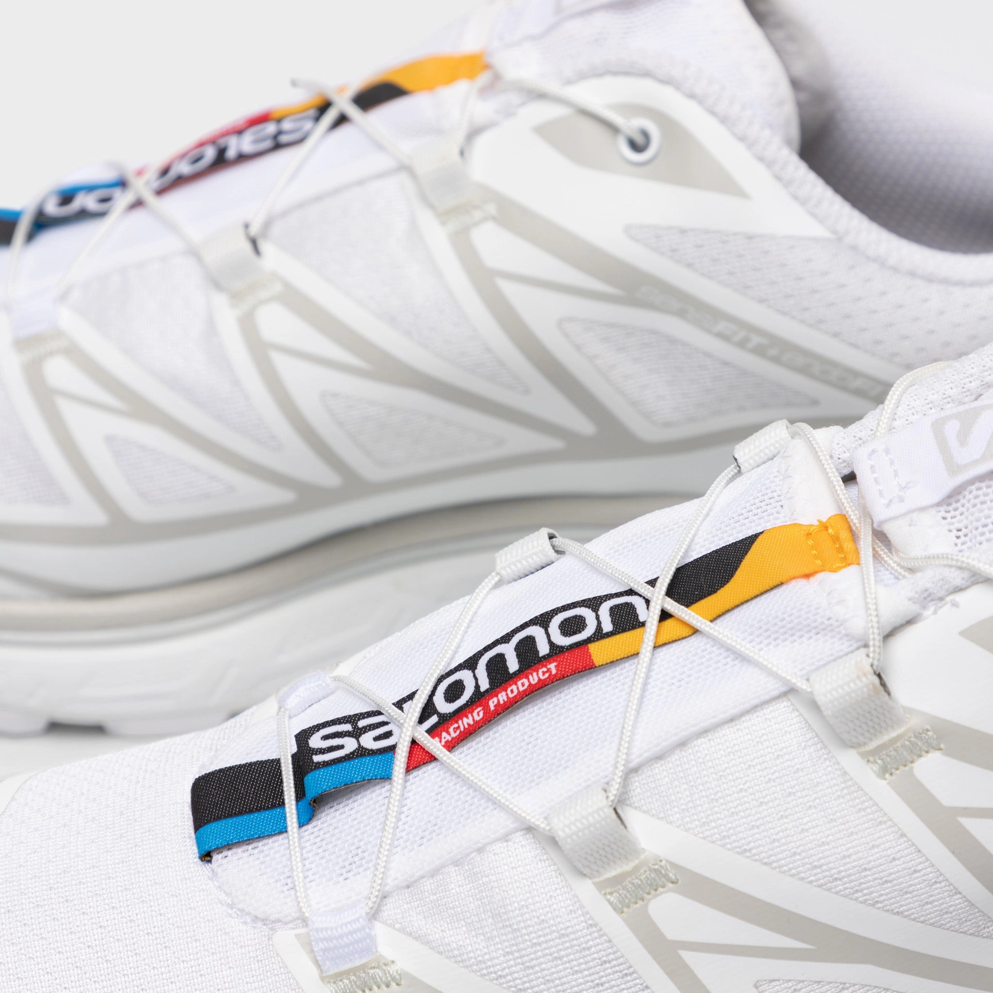 Salomon Advanced XT-6 White / White - Lunar Rock Core Fit Sun Path