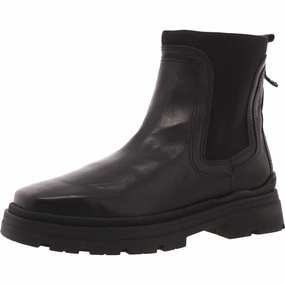 Athletic Edge Bota Salto Baixo Womens Relaxed Man Made Mid-Calf Boots