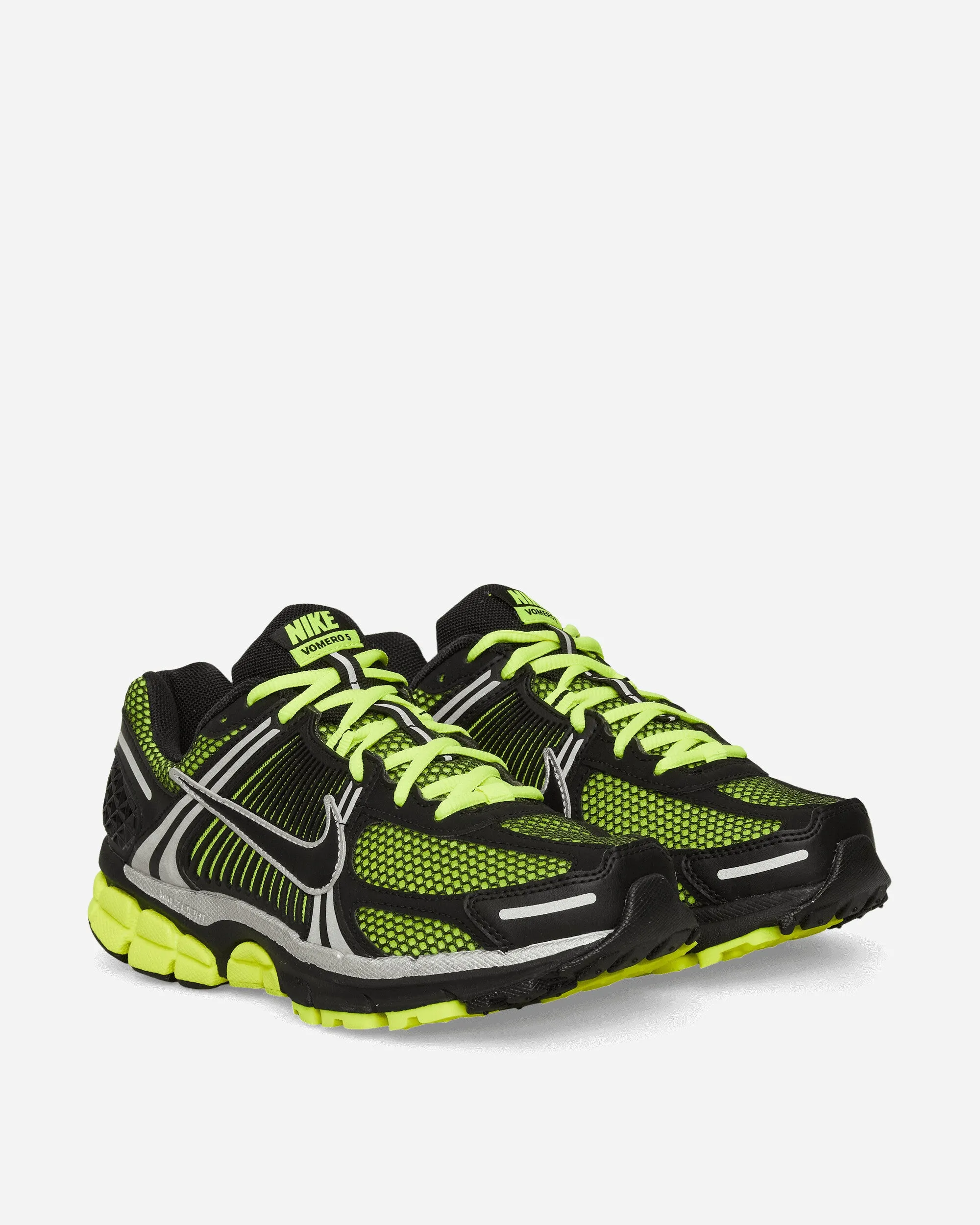 Zoom Vomero 5 Sneakers Lemon Venom / Black Multi Density Sole Comfort Padding System