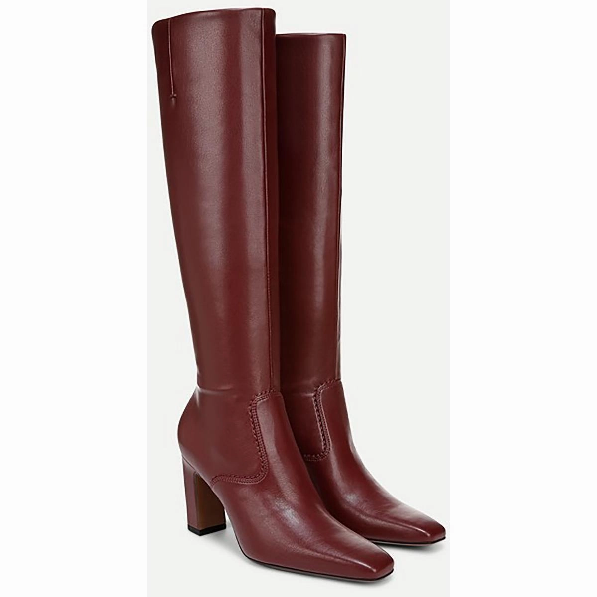 Bowman Womens Faux Leather Snake Print Knee-High Boots Shock Absorbing Comfort Seeker