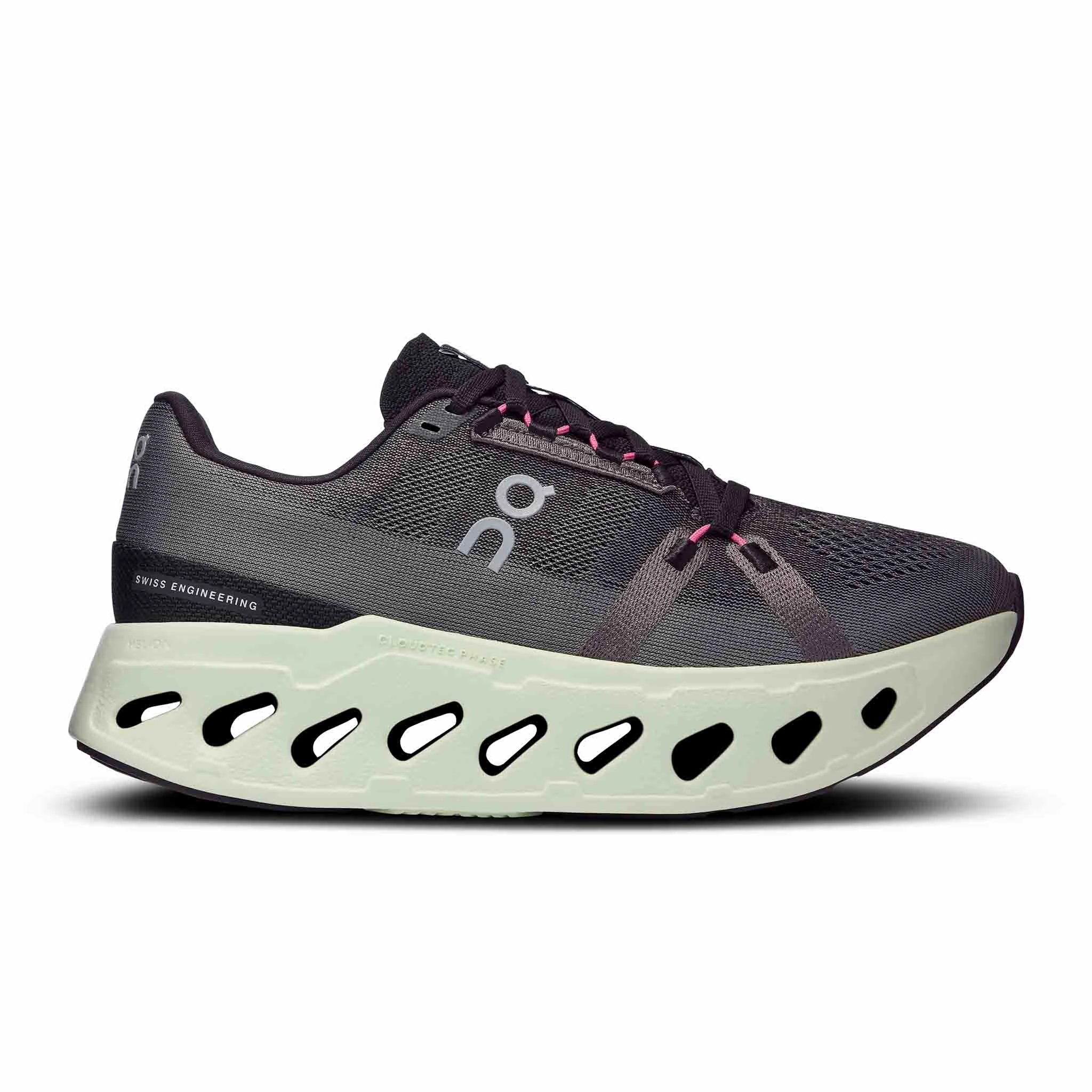On | Women's Cloudeclipse Running Shoes - Rock/Lima training - specific running shoes