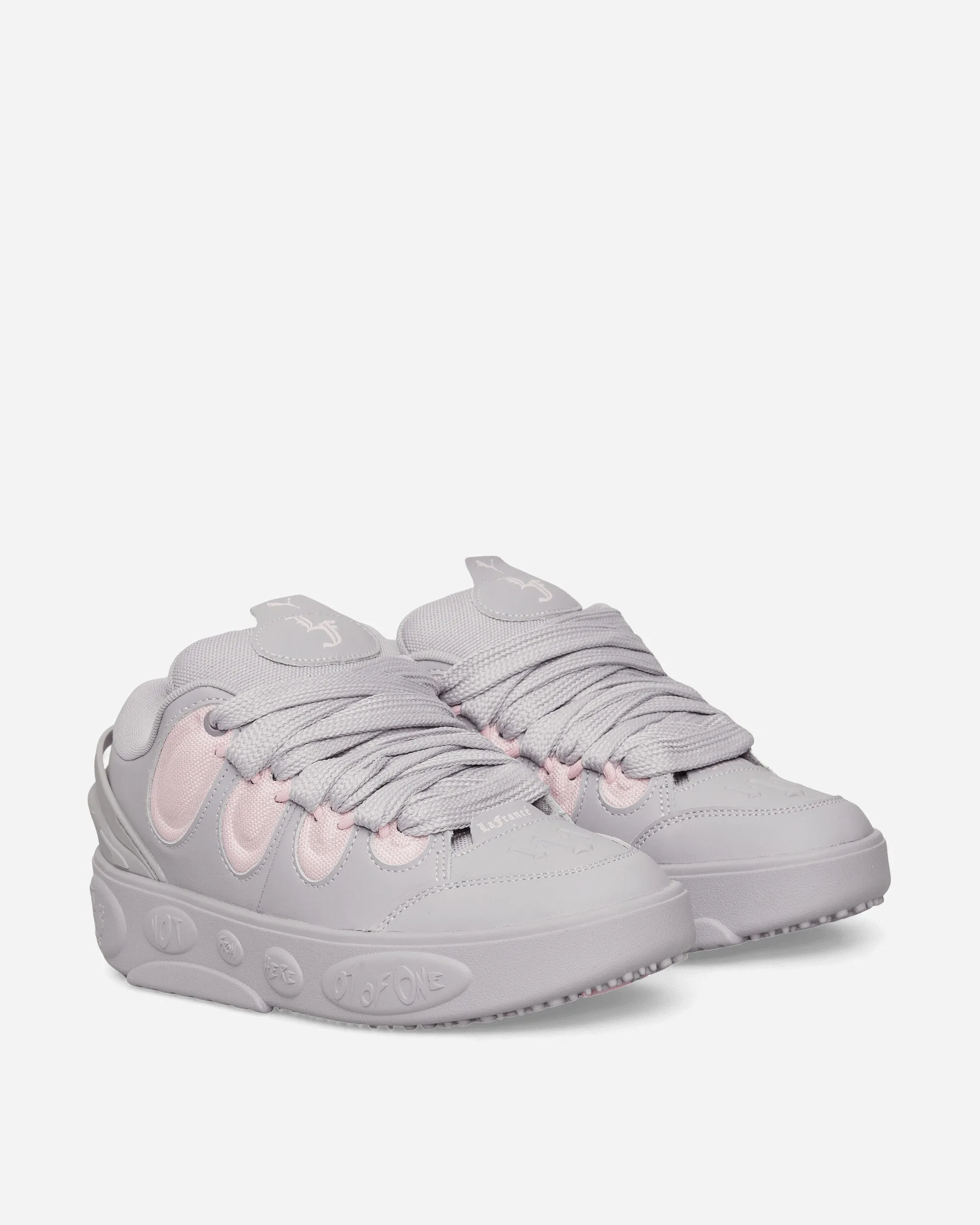 Functional shock absorption LaMelo Ball LaFranc?? Wolf Sneakers Vibrant Silver / Pearl Pink