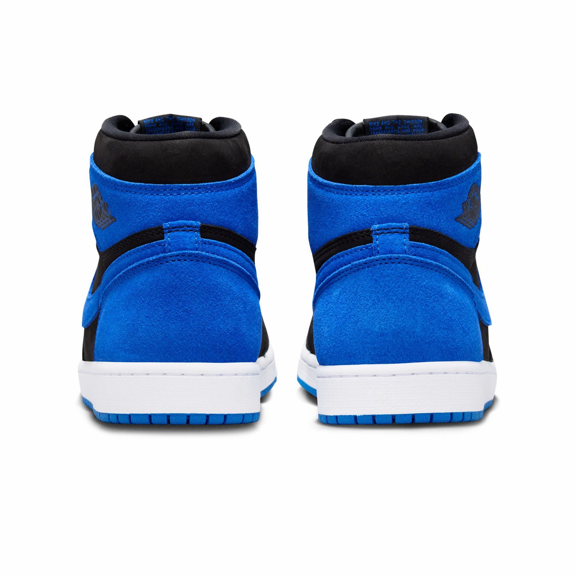 Square Toe Dynamic Traction Outsoles Air Jordan 1 Retro High OG "Royal Reimagined" Men's DZ5485-042
