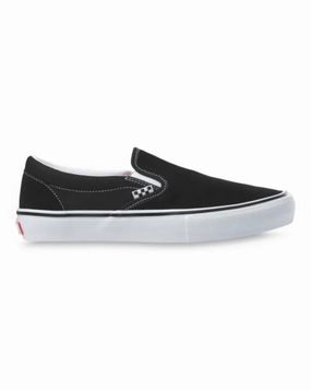 Vans Skate Slip On - Black / White Core Fit