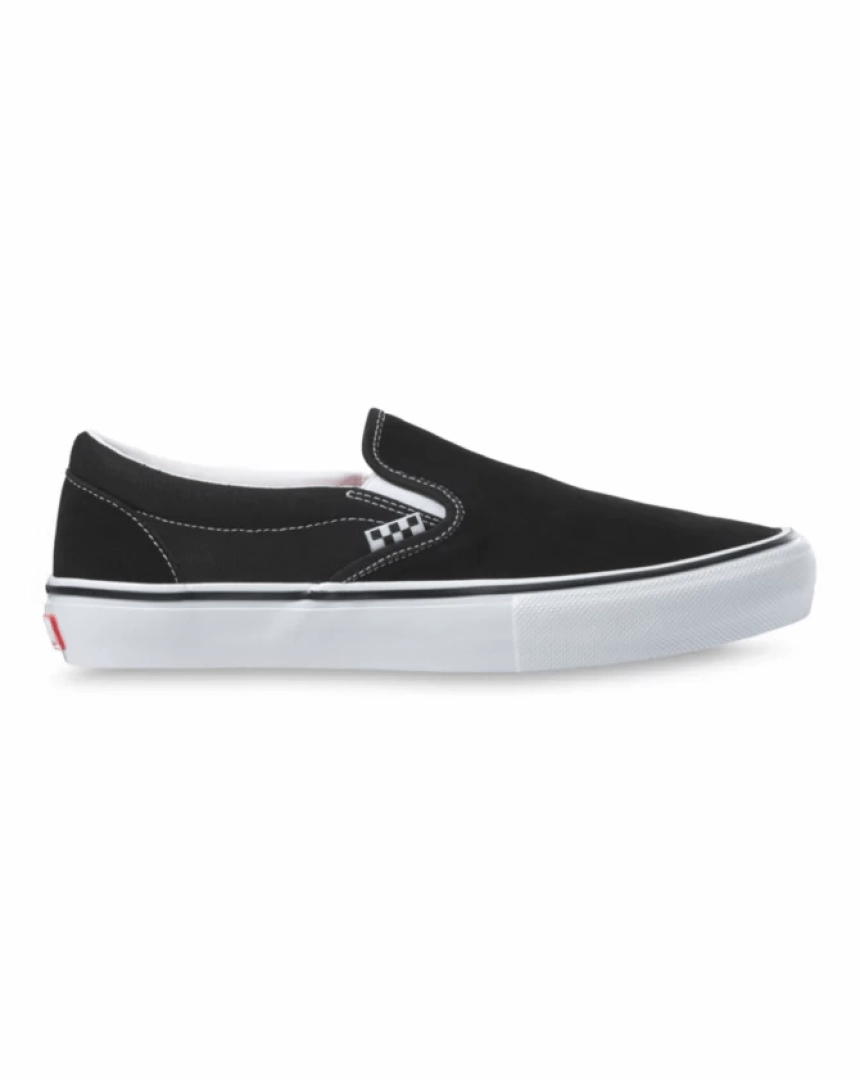 Vans Skate Slip On - Black / White Core Fit