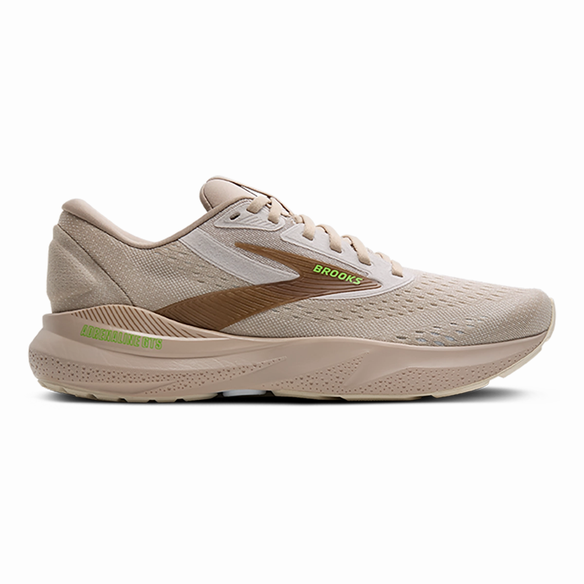 Sunny Weather Running youth trend Brooks Adrenaline GTS 24 Chateau Grey - Portabella - Green