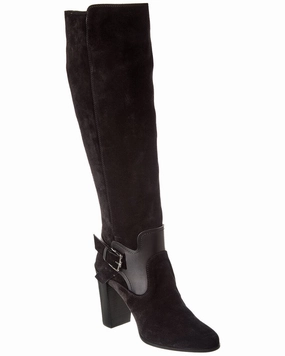 TOD??s Gommino Suede Over-The-Knee Boot Low Profile Active Nomad