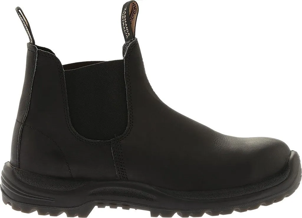 Blundstone Men's 179 Black Steel Toe Supportive Flexible Construction
