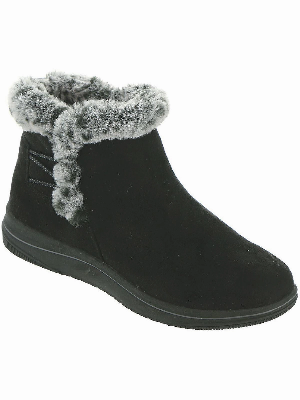 Family Reunion Breeze Fur Womens Pull-on Casual Ankle Boots