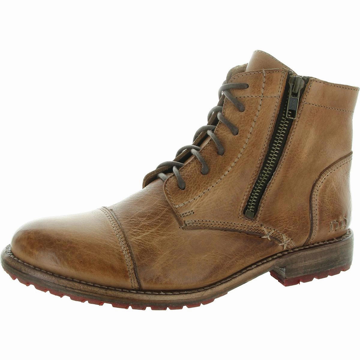Picnic Hunting Trip Bonnie Womens Distressed Leather Combat Boots