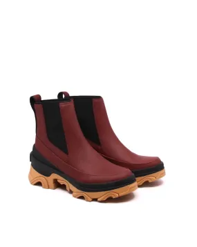 Brex Chelsea Boot In Spice/black synthetic material Cushioned Step Winter Walker