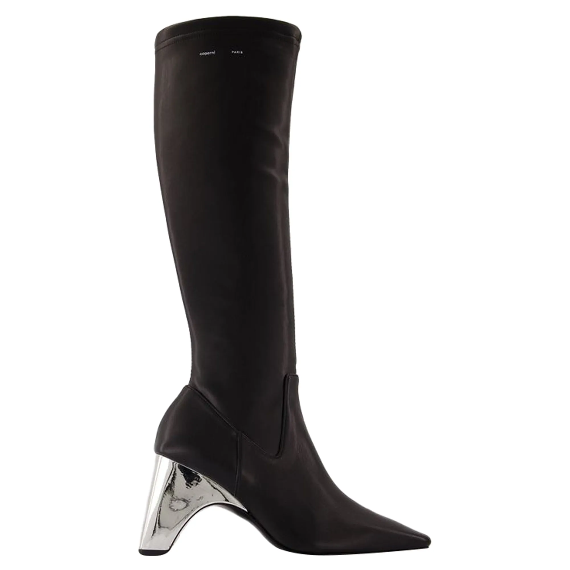 Soft Insole Flexible structure Bridge Stretch Boots - Coperni - Leather - Black