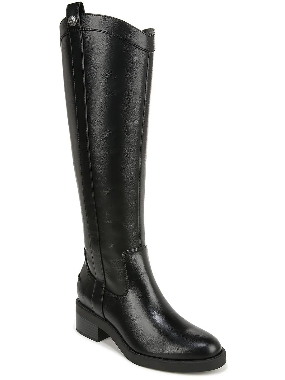 Comfortable Support Bridgett Womens Faux Leather Wide Calf Knee-High Boots