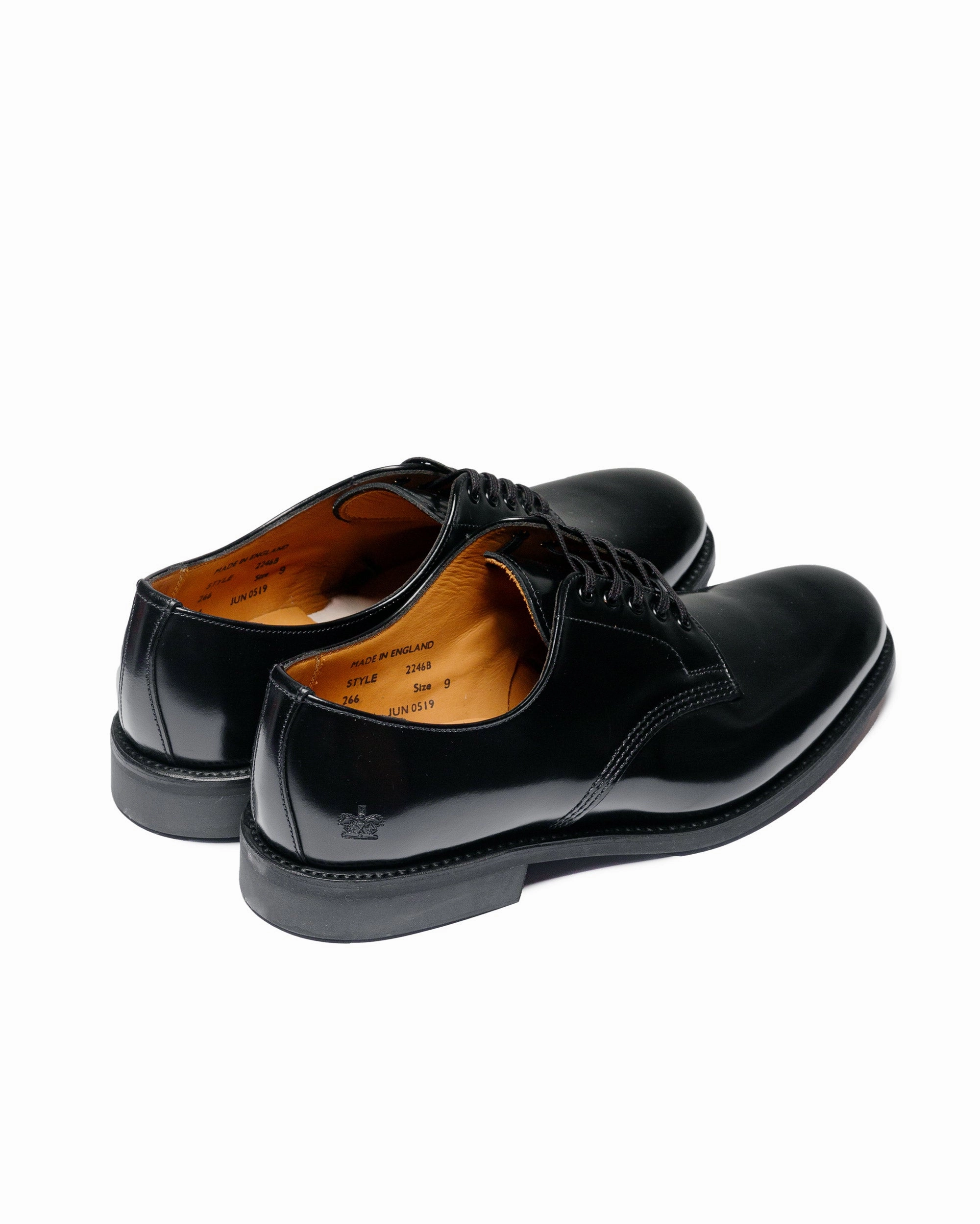 Sanders 2246B Military Officer Shoe Black Comfort Stand Eco Friendly Office Workers