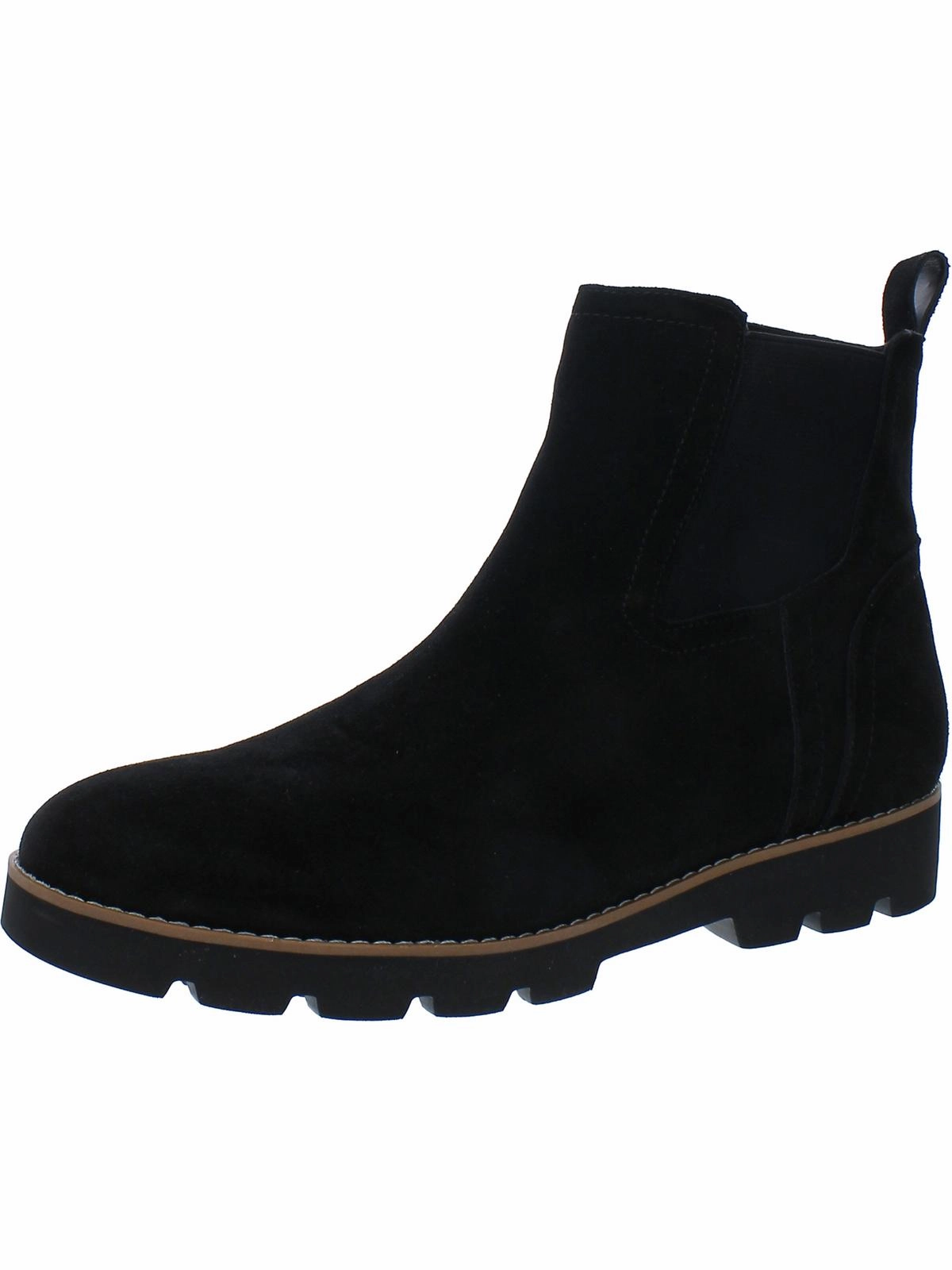 Brighton Womens Suede Water Repellent Chelsea Boots Trail Mode Snowy Environment