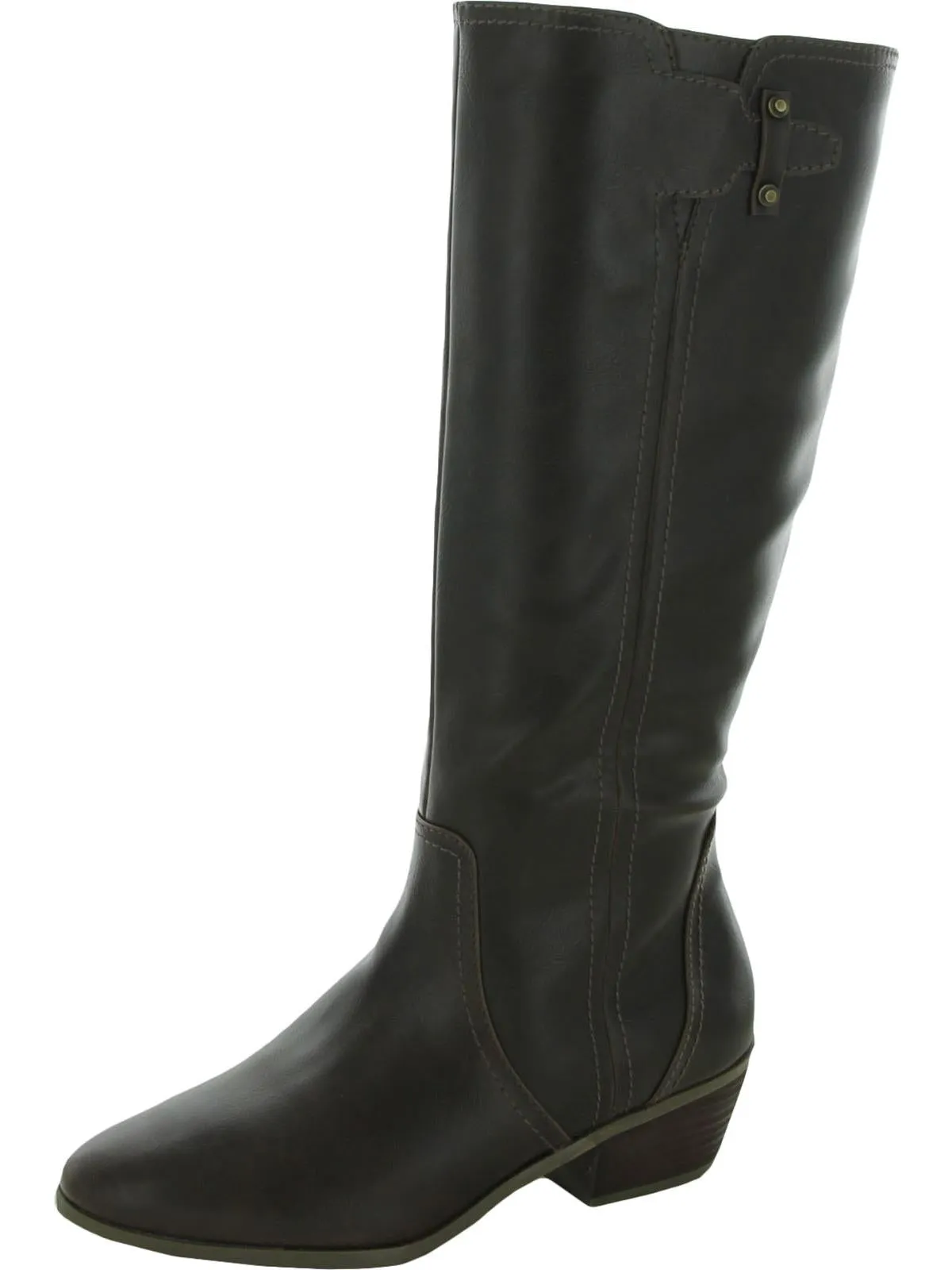 Tough Exterior Brilliance Womens Stretch Knee High Riding Boots