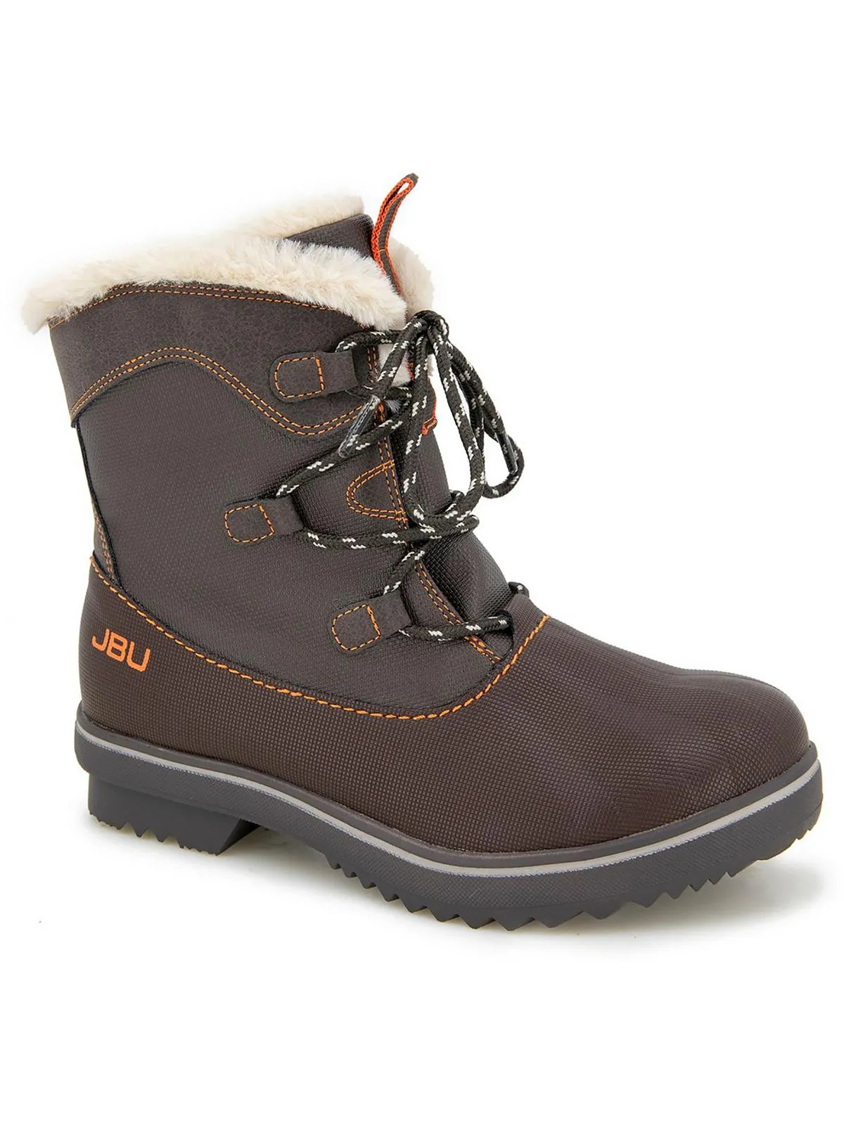 Sand Shade Brisky Womens Faux Leather Cold Weather Winter & Snow Boots