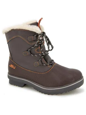 Sand Shade Brisky Womens Faux Leather Cold Weather Winter & Snow Boots