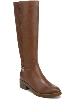 Functional Footwear Comfortable ankle support Bristol Womens Faux Leather Knee-High Boots