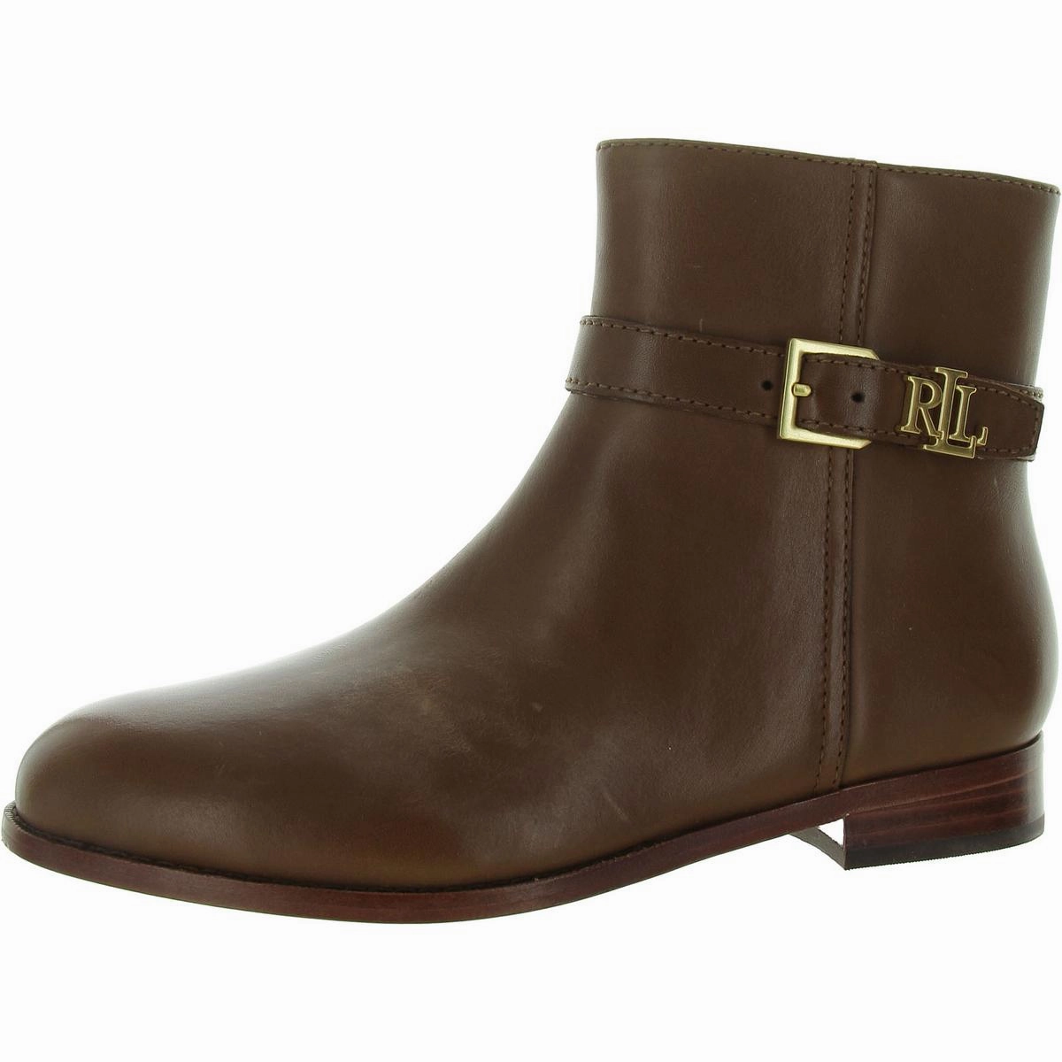 Brooke Womens Leather Ankle Booties Support frame