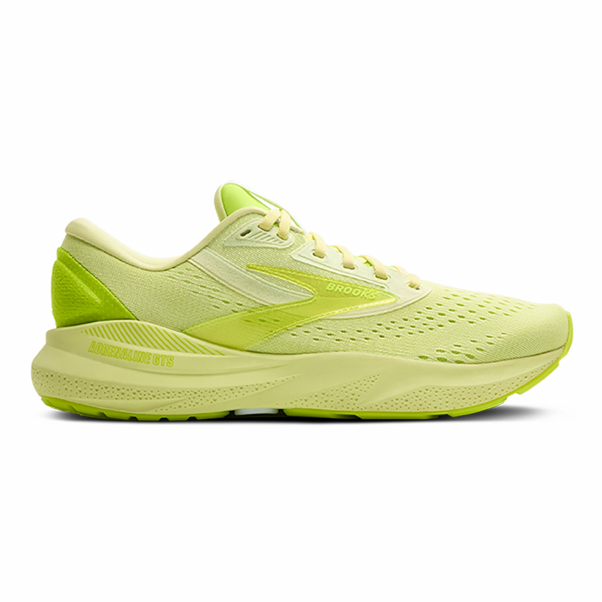 Lightweight Material Brooks Adrenaline GTS 24 Lime Green - Nightlife
