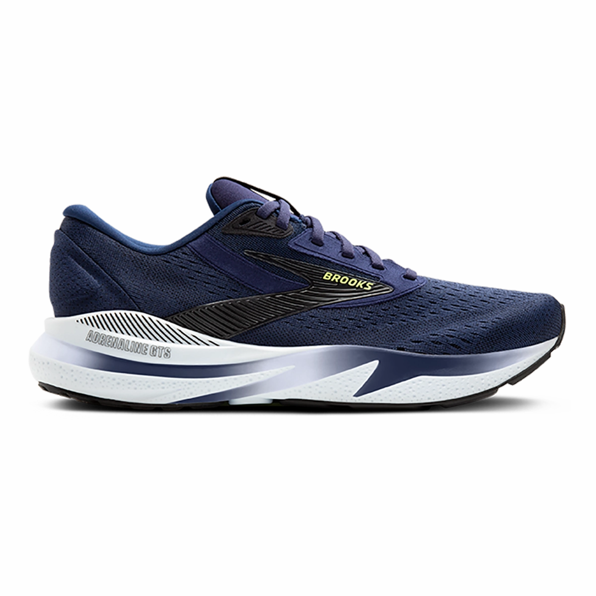 Brooks Adrenaline GTS 24 Peacoat - Black - Sharp Green Trail - Worthy