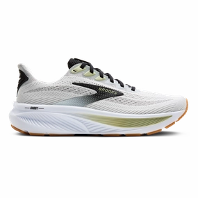 Brooks Ghost 17 White - Black - Tea commemorative shoes