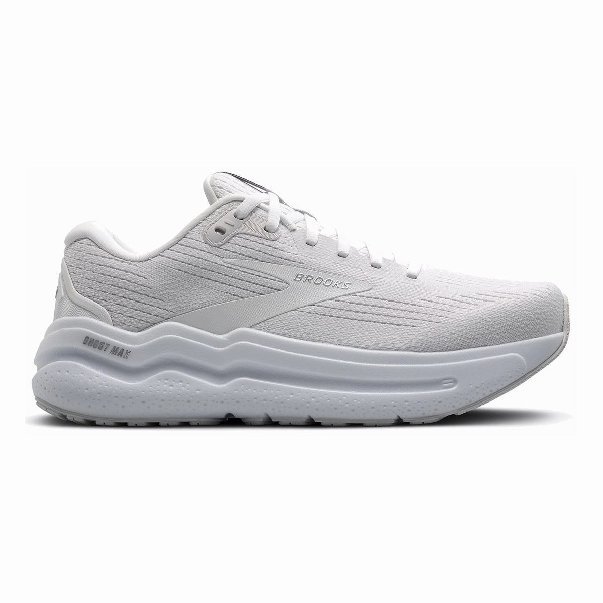 Anti-fungal white shoes Brooks Ghost Max 2 - Bright White - Bright White