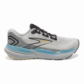 Brooks Glycerin 21 - Coconut - Forged Iron - Yellow moisture - wicking sock