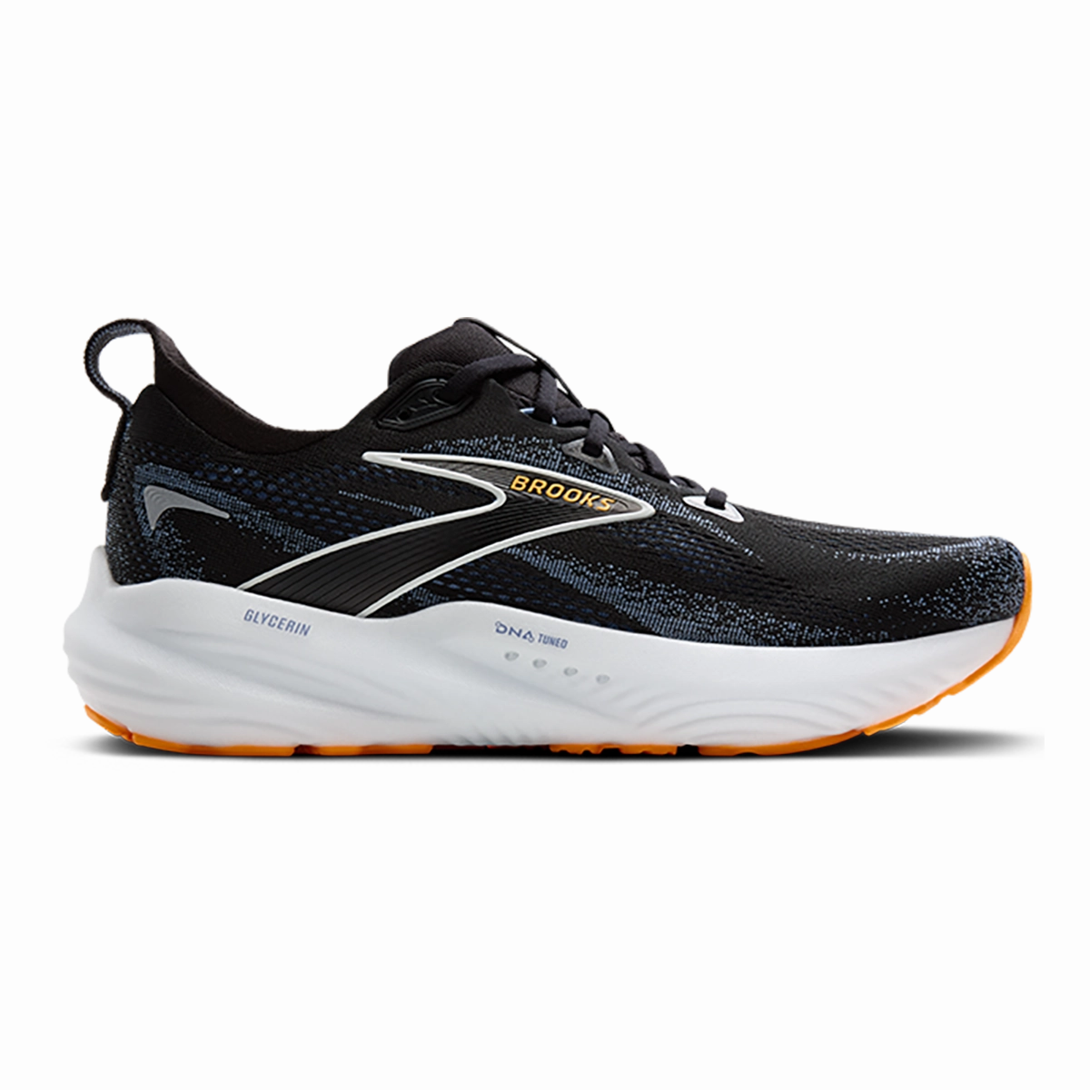 High quality materials Brooks Glycerin 22 Black - Country Blue - Orange Pop