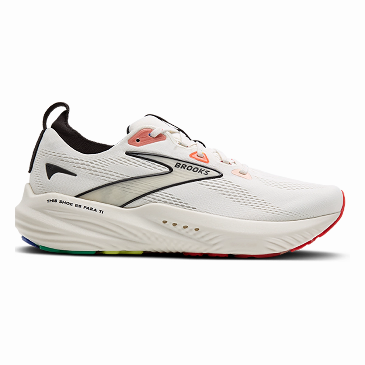 Brooks Glycerin 22 Coconut - White Sand - Black obstacle - course - race