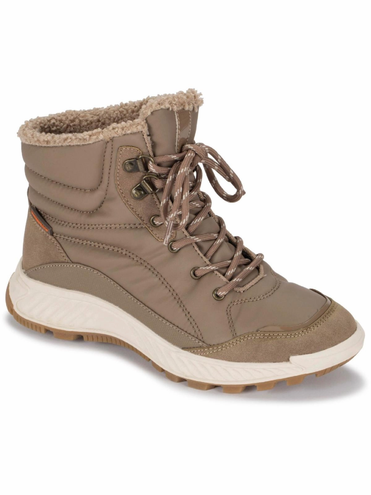 Maine Womens Cozy Lace-Up Winter & Snow Boots High-performance Anti-Friction
