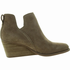 GWEN Womens Comfort Insole Leather Ankle Boots Heavy-Duty Build