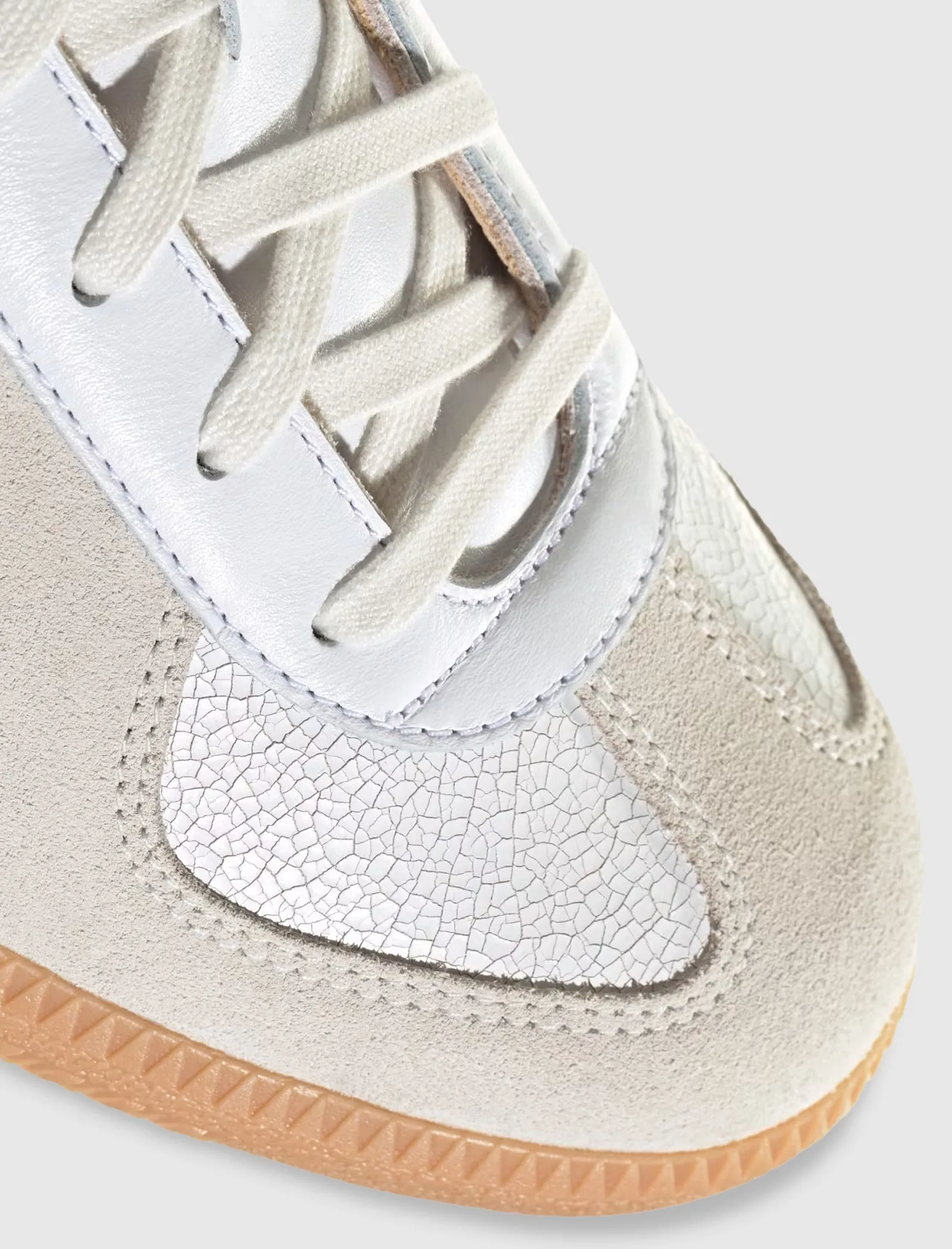 BW ARMY LUX "WHITE/GUM" Court Grip