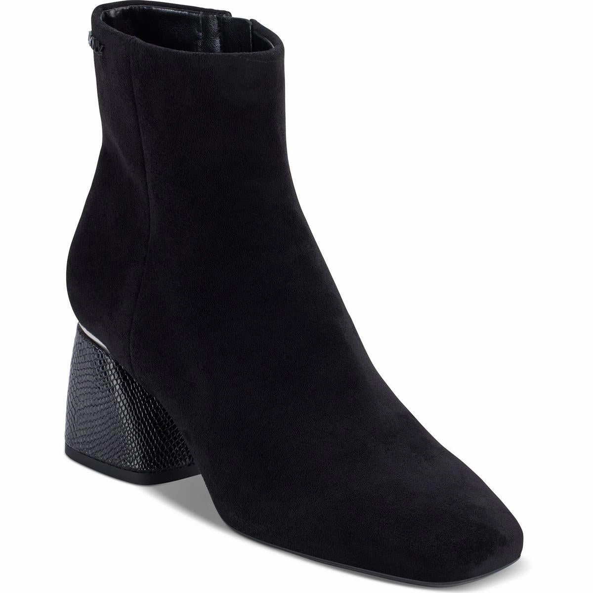 Structured Fit CALEENA Womens Faux Suede Ankle Boots